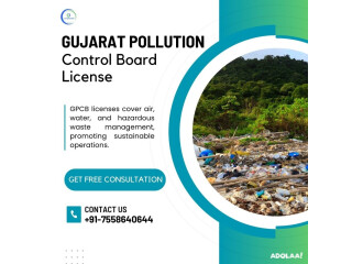 Gujarat Pollution Control Board License | Registration