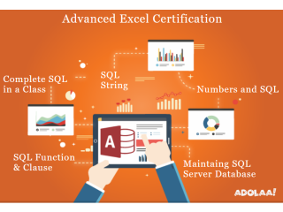 Advanced Excel Training in Delhi, Indrapuram, Free VBA & SQL Certification, 100% Job Salary upto 6 LPA, Best Offer till Aug'23