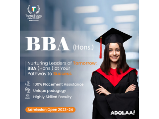 "Transforming Futures: BBA Top University in Ahmedabad - Explore TransStadia University's Excellence"