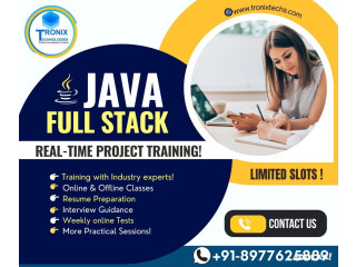 Java full stack training in hyderabad