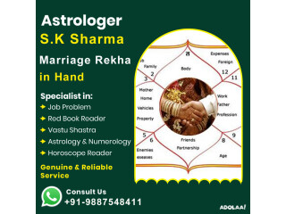 Marriage Rekha In Hand - Palm Reading For Female Marriage