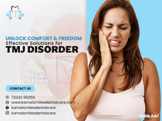 Transforming TMJ Disorder Treatment at Kamal Smiles Dental Care!