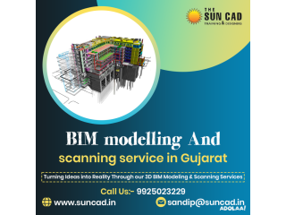 3D BIM Modelling and scanning service in Gujarat | The SUNCAD Training & Designers