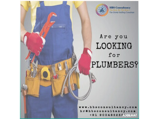 Plumbering recruitment services