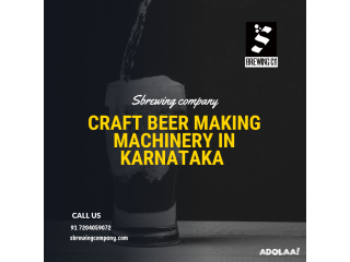 Craft Beer Making Machineries in Karnataka