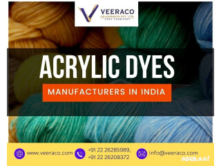 Acrylic Dyes Manufacturers in India