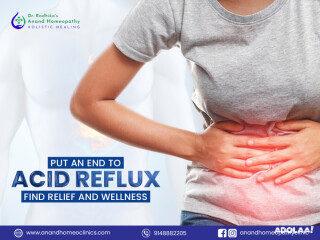 Dr. Radhika's Anand Homeopathy Clinic: Your Solution to Acid Reflux