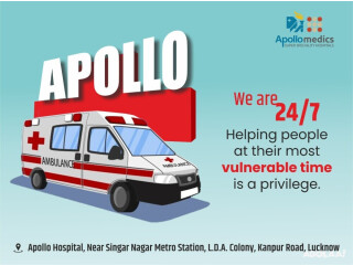 Top Ambulance Service in Lucknow - Apollomedics Super Speciality Hospitals