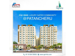 2 and 3BHK apartments for sale in Patancheru | APR Group