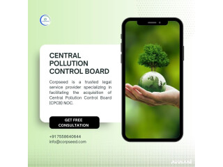 Central Pollution Control Board (CPCB) NOC - Corpseed