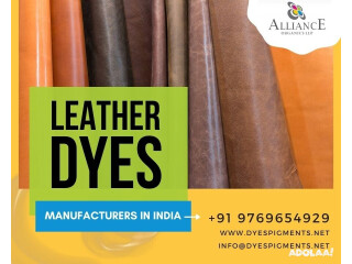 Leather Dyes Manufacturers in India