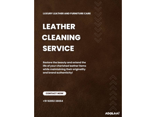 Leather Cleaning Service - LLFC