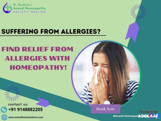 Expert Skin Allergy Doctor in HSR Layout: Dr. Radhika's Anand Homeopathy Clinic Offers Specialized Treatment