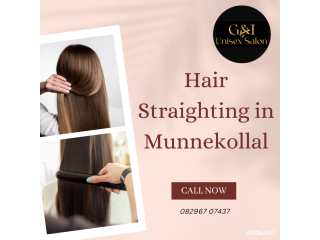 Hair Straighting in Munnekollal
