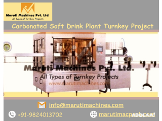 Turning Your Soft Drink Vision into Reality: Maruti Macpack's Turnkey Project