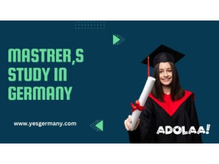 Masters study in Germany