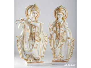 Radha Krishna Marble Moorti Manufacturer in Jaipur: Marble Murti Jaipur