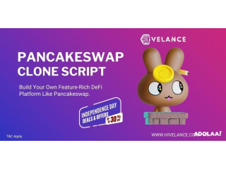 Launch Your Own DeFi Platform with PancakeSwap Clone Script - Now 30% Off!