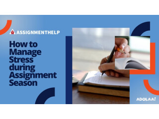 Managing Stress during Assignment Season