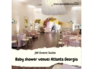 Contact JW Event Suite for baby shower venues in Atlanta Georgia