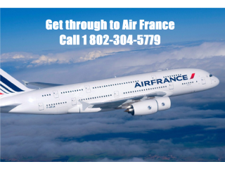 How do you get through to Air France?