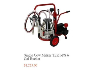 Milking machine for Nigerian dwarf goats