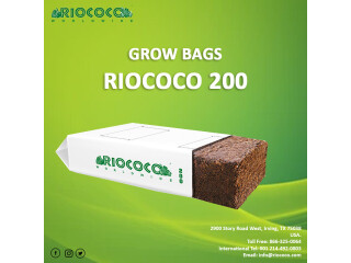 RICOCCO furnished 100% organic coir growing media industry for agronomists
