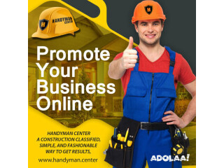 Promote Your Business Online - Handyman Center can help you make smart choices.
