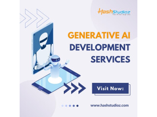 Unleash Possibilities with Custom Generative AI Solutions from HashStudioz!