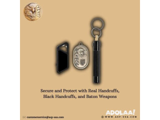 Secure and Protect with Real Handcuffs