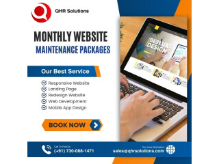 Website Excellence Simplified: Qhr Solution Pvt Ltd's Comprehensive Maintenance Packages