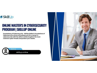 Online Master's In Cybersecurity Program | SkillUp Online