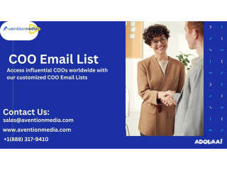 Get accurate COO Email List across USA-UK