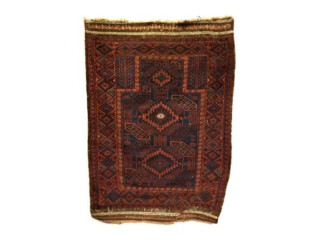 Antique Baluchi Prayer Rug