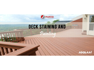 Unlimited Painting Solutions is One of the Best Deck Staining Company