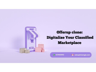 Offerup clone: Digitalize Your Classified Marketplace