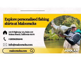 Explore personalised fishing shirts at Malooracks