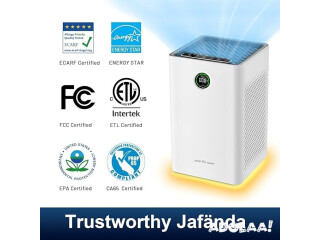 Jafända Air Purifiers for Home Large Room Up To 1190ft² H13 True HEPA Filter