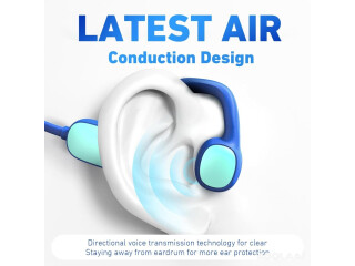 Kids Headphones, Bluetooth 5.2 Air Conduction Open Ear Headphones