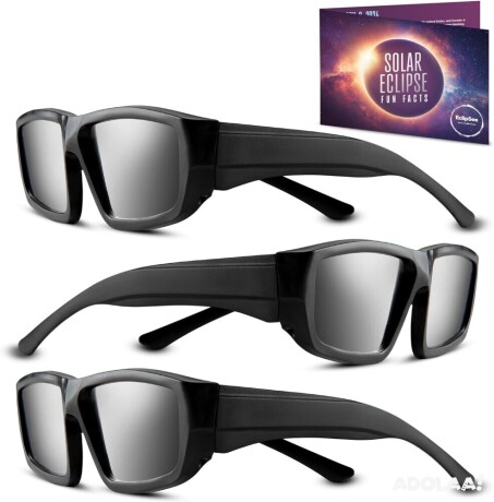 Eclipsee Solar Eclipse Glasses (3 PACK) 2024 Adolaa