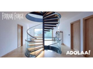 Spiral Staircase Railing in USA