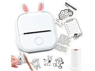 Mini Printer - T02 Bluetooth Inkless Instant Photo Printer