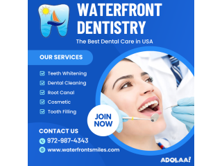 Smile Brighter, Pay Less: Affordable Dentist Frisco, TX at Water Front Smiles