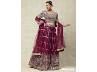 Buy Indian Lehenga Choli Online USA | Ready to Wear Lehengas PepaBai