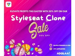 Elevate profits this Easter with 50% off on our Styleseat Clone!