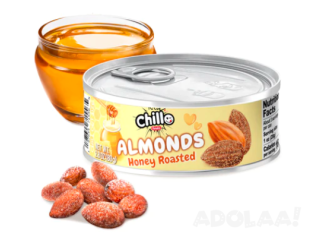 Elevate Your Snack Game with ChilloFoods' Healthy Honey Roasted Almonds!