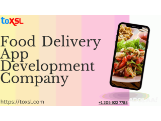 No.1 Food Delivery App Development Company | ToXSL Technologies