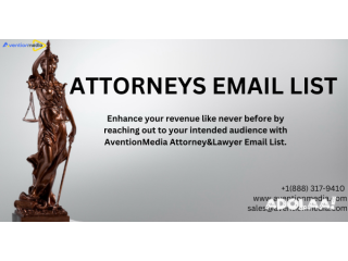 Verified Attorneys Email List Providers In USA-UK