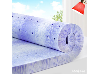 Ventilated Design Memory Foam Queen Mattress Topper