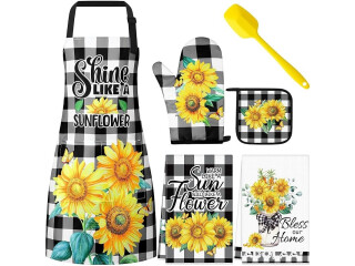 6 Pcs Summer Kitchen Gift Set for Women Mother's Day